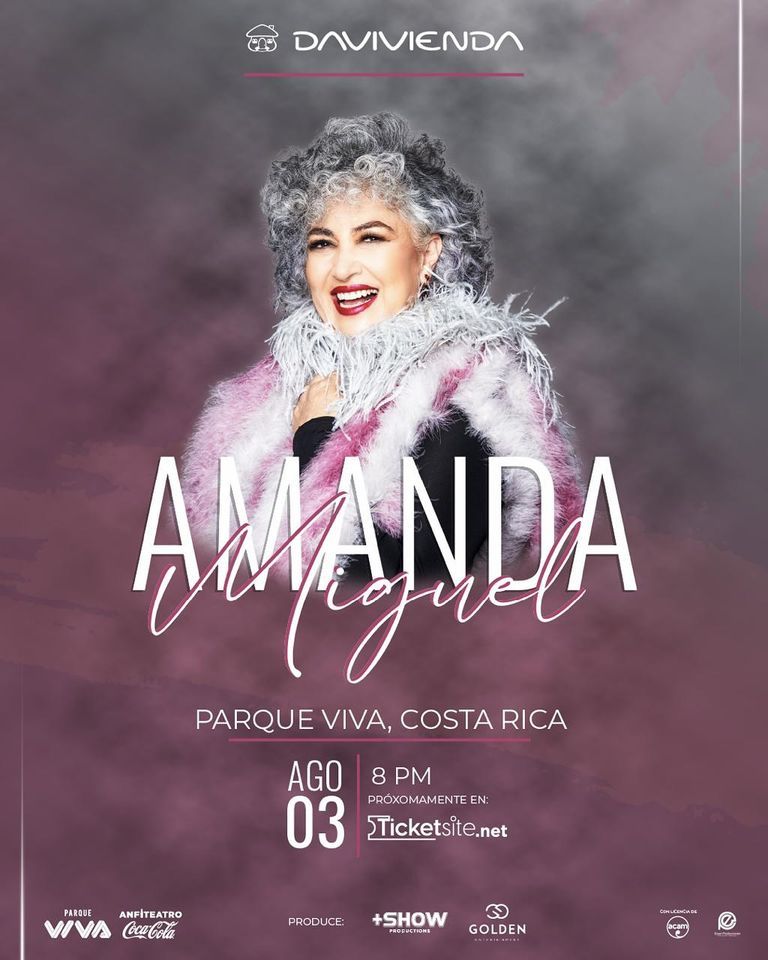 AMANDA MIGUEL  en Costa Rica 2024 | Evento Oficial