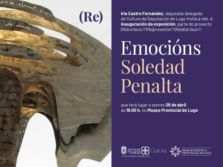 Inauguración da exposición «Emocións» de Soledad Penalta
