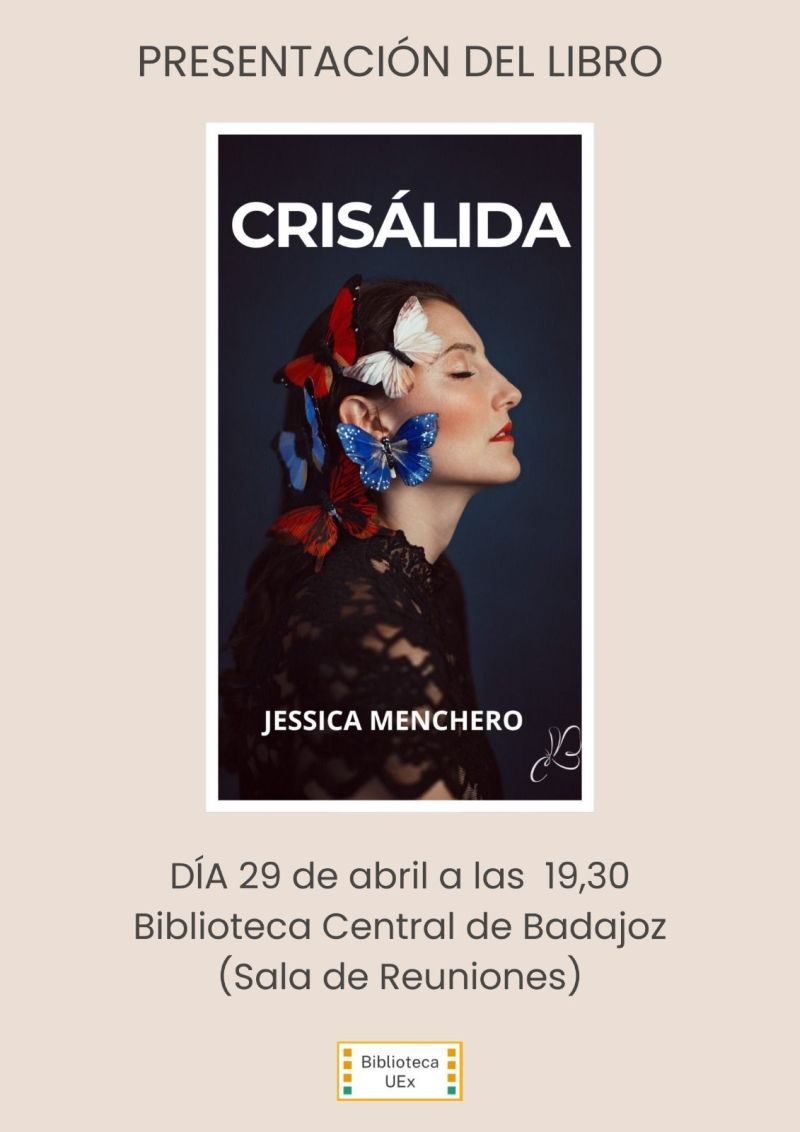 'Presentación del libro 'Crisálida' de Jessica Menchero'