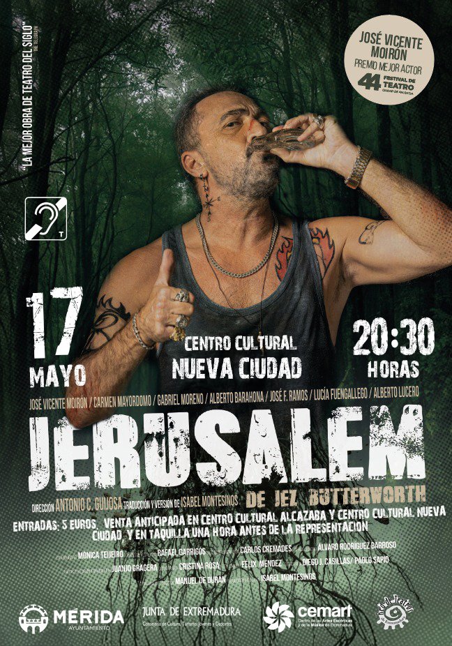 Teatro: «Jerusalem»