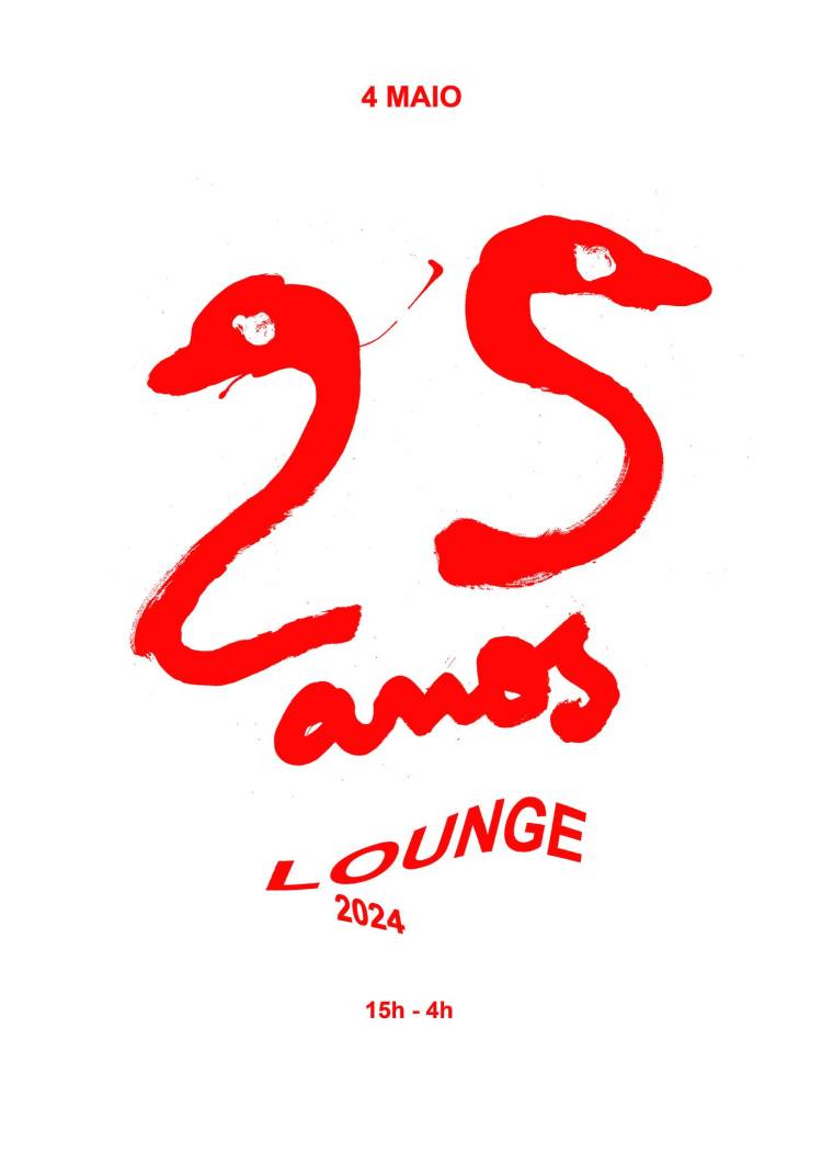 o lounge faz 25 anos!