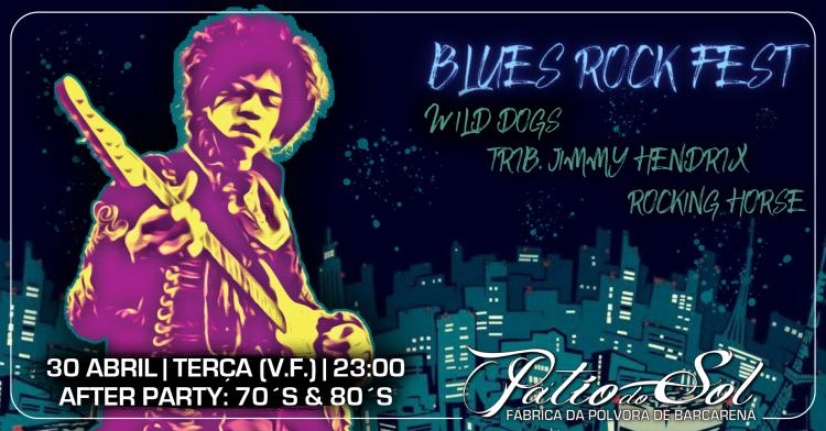 Blues Rock Fest - Trib. Jimmy Hendrix, Wild Dogs, Rocking Horse | After Party: Disco Classics
