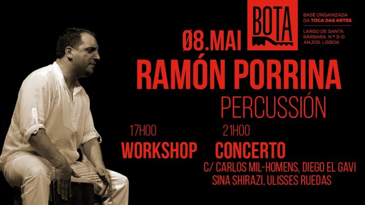 Workshop + Concerto Ramón Porrina Percussión