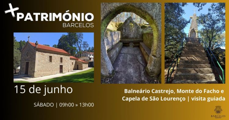 Balneário Castrejo, Monte do Facho e Capela de S. Lourenço | Visita Guiada