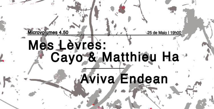 Microvolumes 4.50 | Mes Lèvres: Cayo & Matthieu Ha | Aviva Endean 