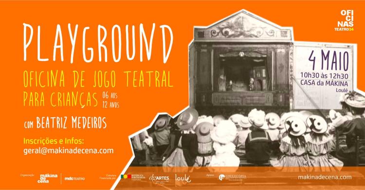 PLAYGROUND | Oficina de Jogo Teatral para Crianças