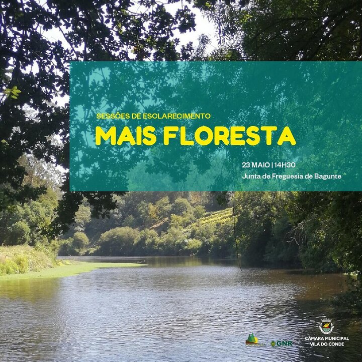 Ações de sensibilização 'Mais Floresta' - Bagunte