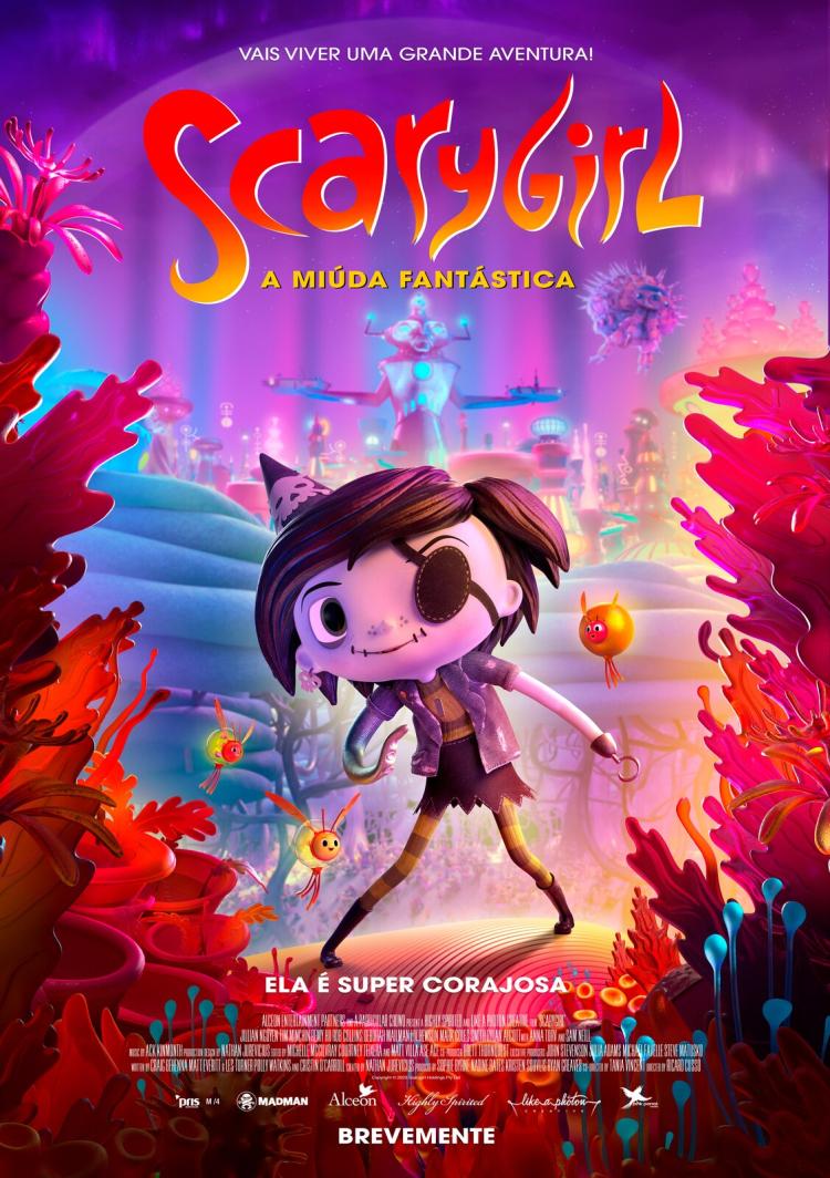 Cinema infantil: 'Scarygirl – A Miúda Fantástica”, de Ricard Cussó, Tania Vincent