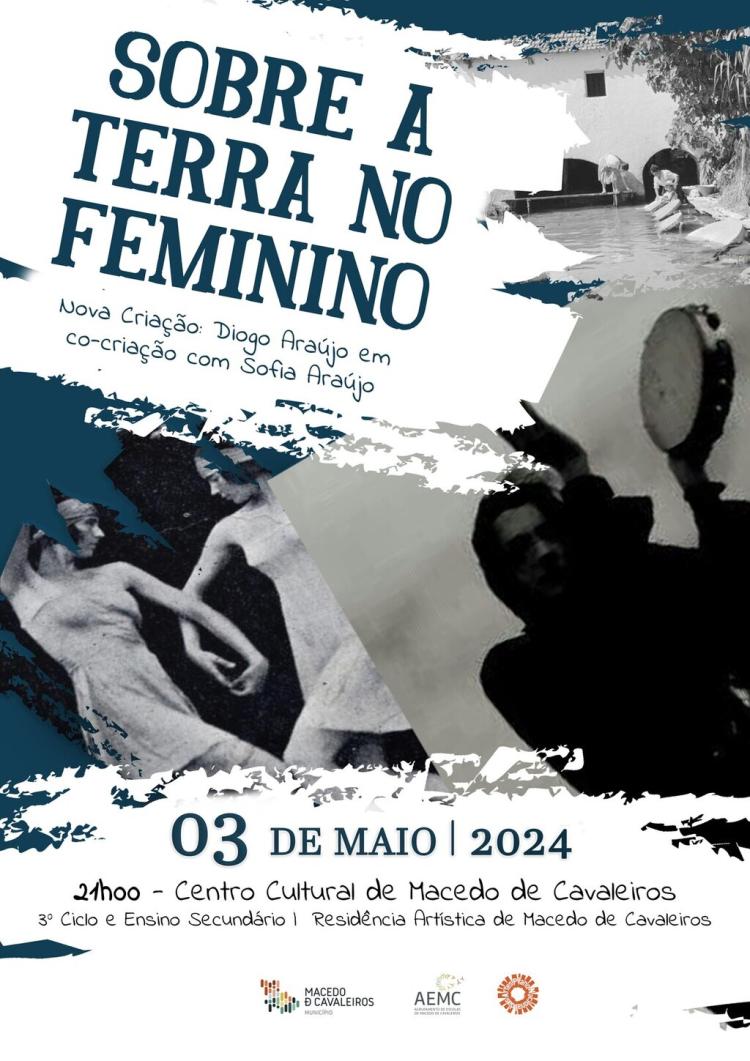 Sobre a Terra no Feminino – Criação de Diogo Araújo com Sofia Araújo