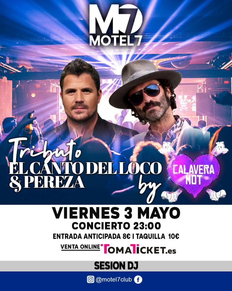 Tributo a Pereza + El Canto del Loco en Badajoz (by Calavera Mot)