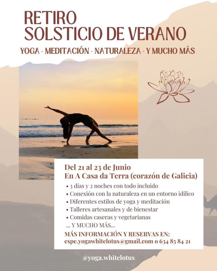 Retiro Yoga y Meditación: Solsticio de verano