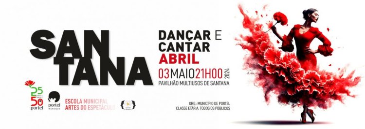 Santana – Espetáculo – Dançar e Cantar Abril