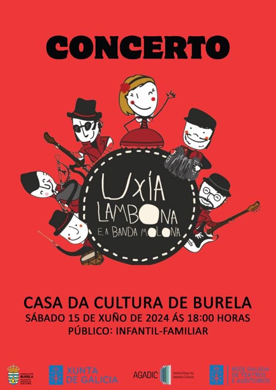 Concerto de Uxía Lambona e a Banda Molona