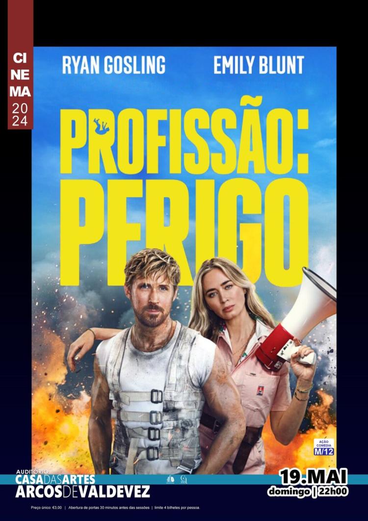 Exibição do filme ' Profissão: Perigo'