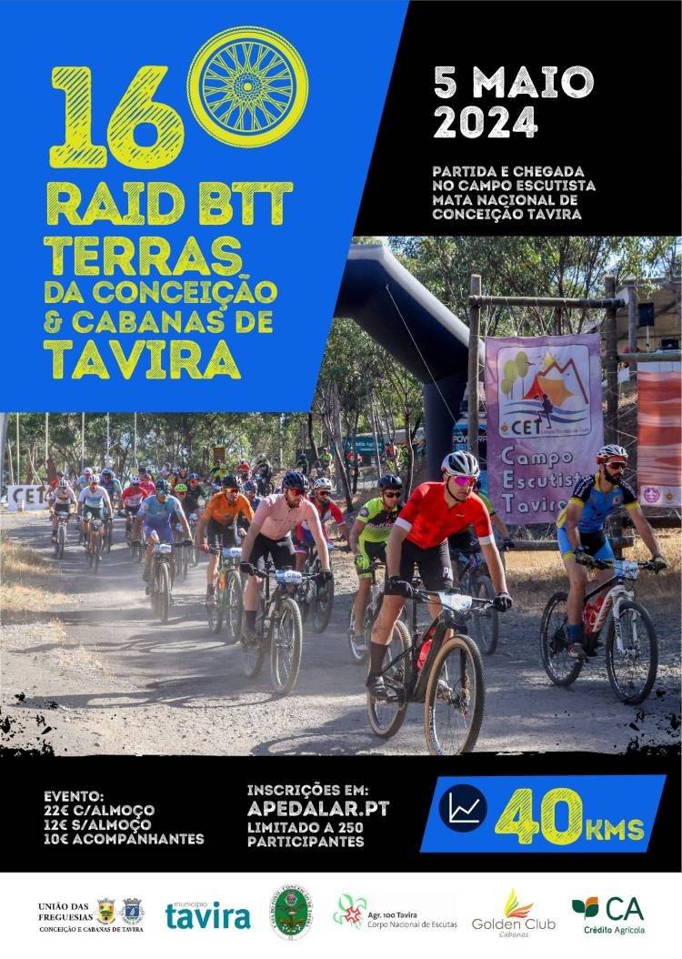 16 º RAID BTT Terras da Conceição e Cabanas de Tavira