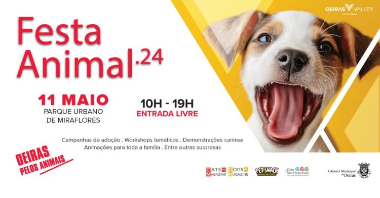 Festa Animal'24 no Parque Urbano de Miraflores