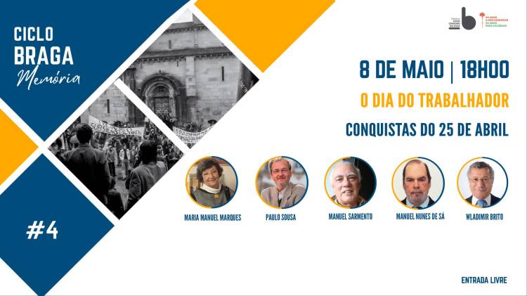 Ciclo Braga Memória #4 O dia do Trabalhador – Conquistas do 25 de Abril