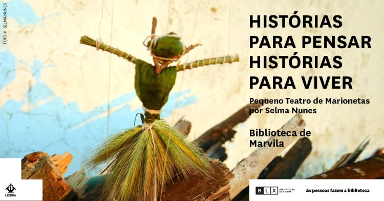 Oficina | Histórias para pensar, histórias para viver: Pequeno Teatro de Marionetas por Selma Nunes