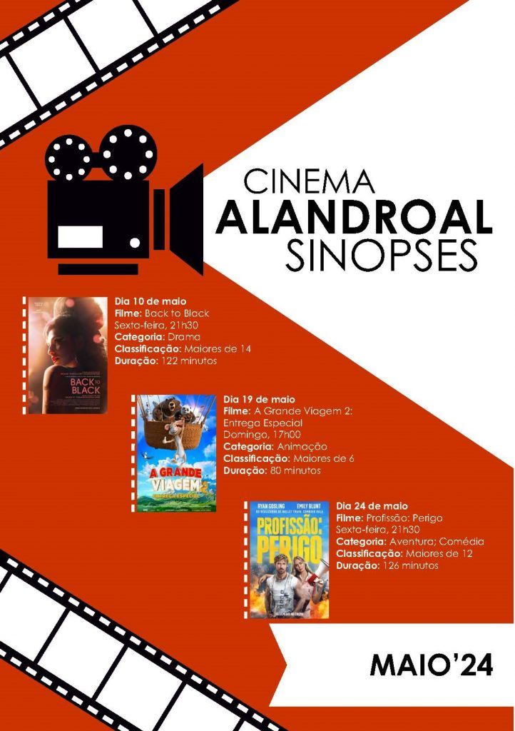 Cinema Alandroal – mês de maio