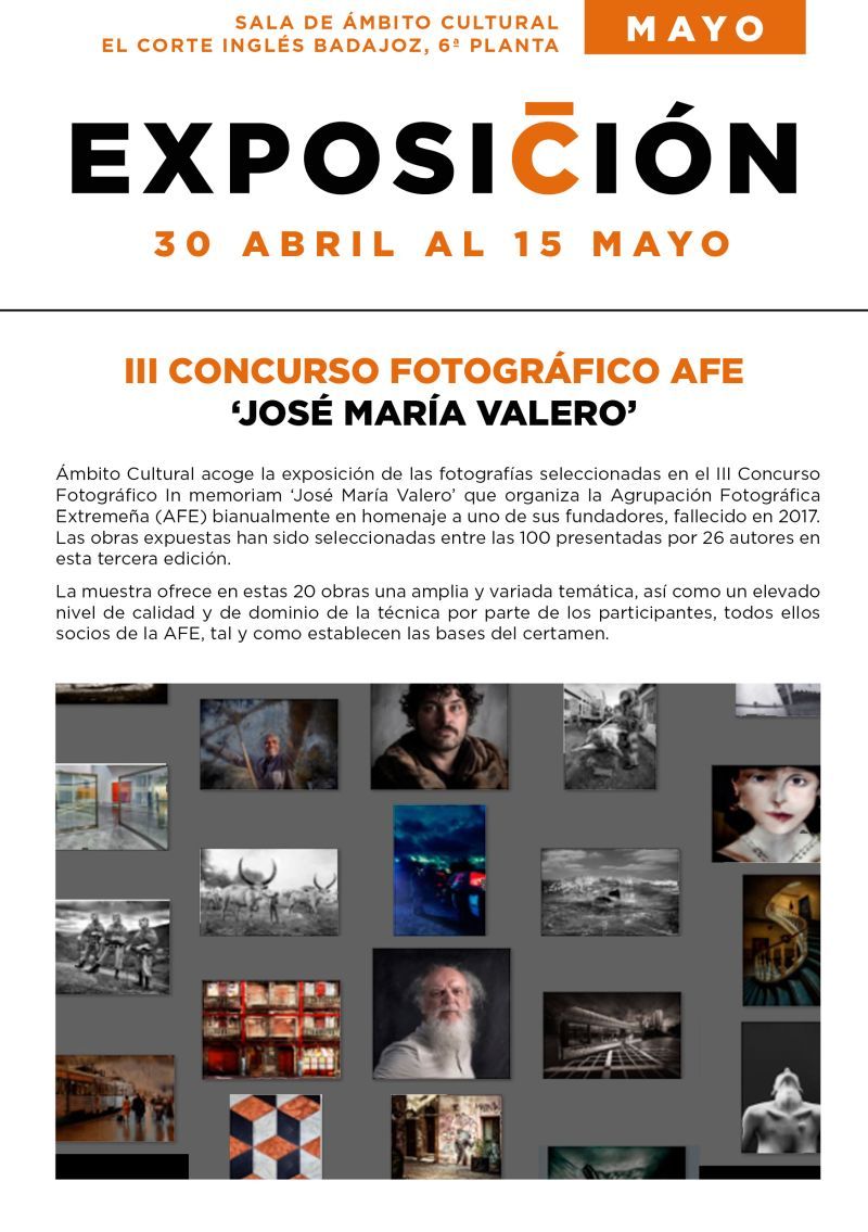 Exposición 'III Concurso Fotográfico AFE'