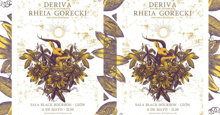 Deriva + Rheia Gorecki en el Black Bourbon (León)
