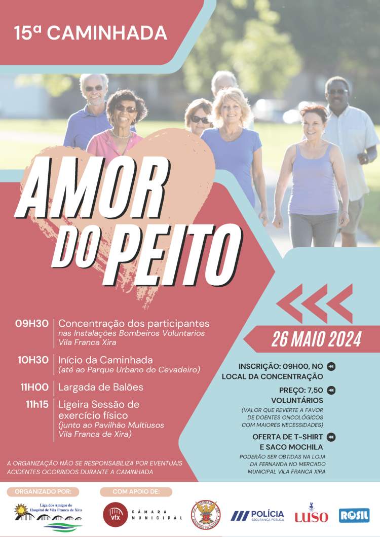 15.ª Caminhada 'Amor do Peito'