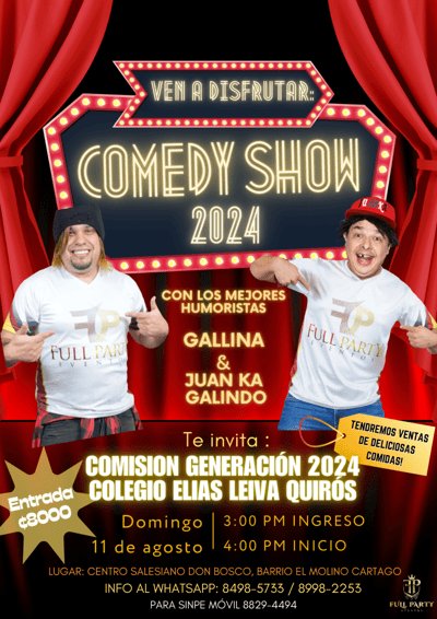 Comedy Show por Juanka y Gallina