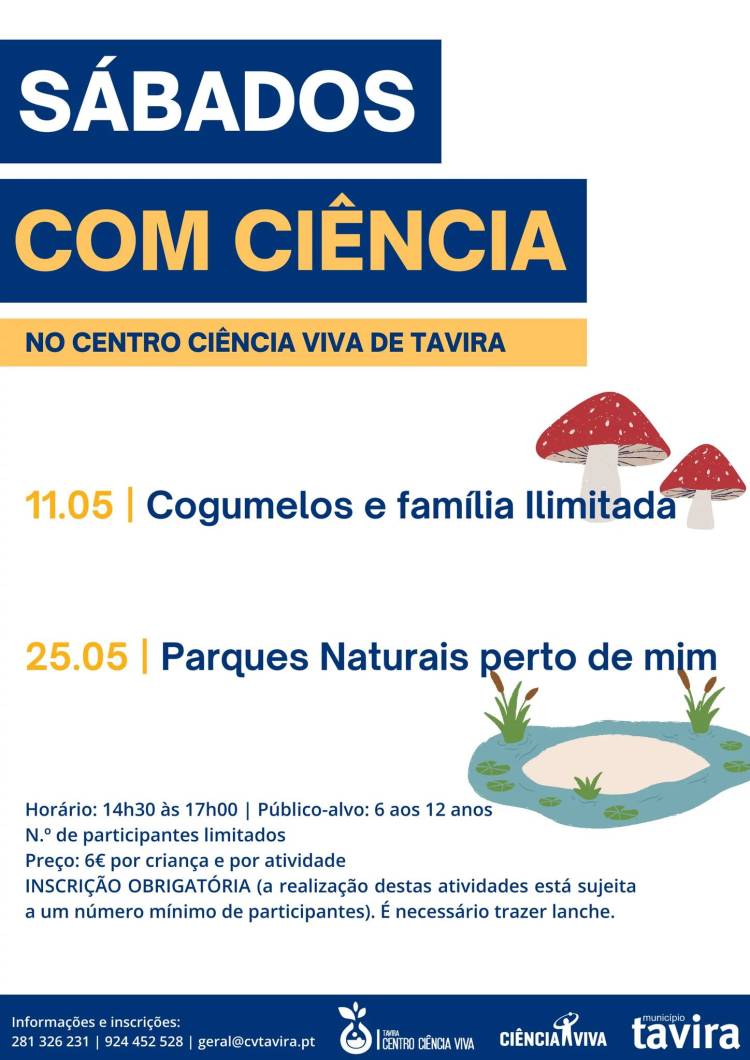 Sábados com Ciência: Cogumelos e família Ilimitada