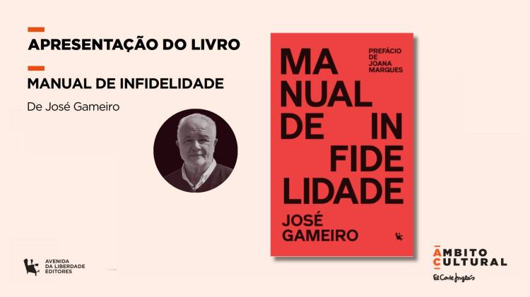 Apresentação do Livro 'Manual de Infidelidade' de José Gameiro