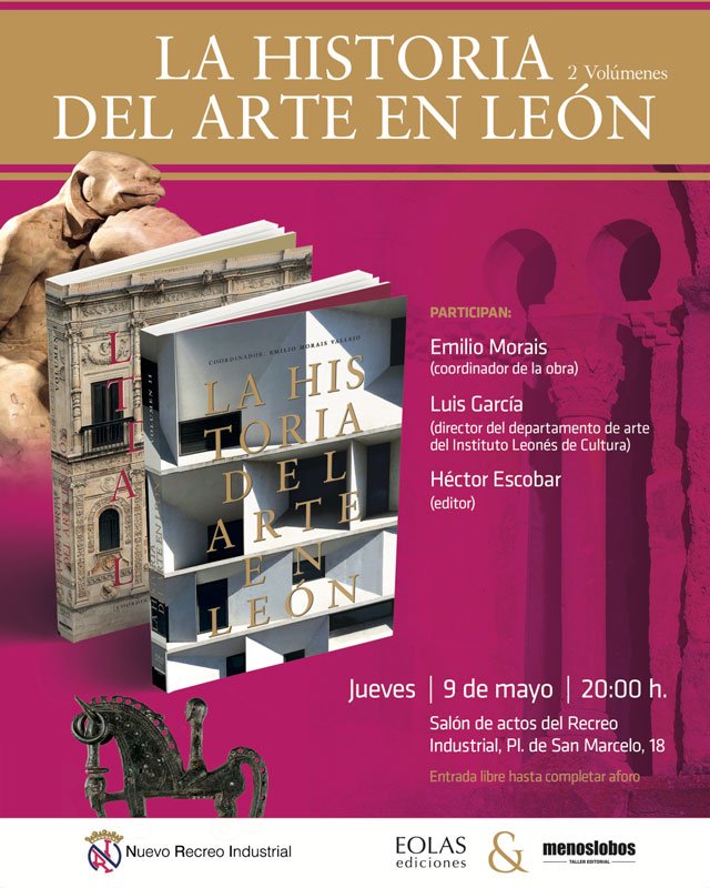 La historia del arte en León. Salón de actos del Nuevo Recreo Industrial