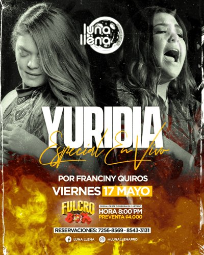 Especial de Yuridia en Cartago