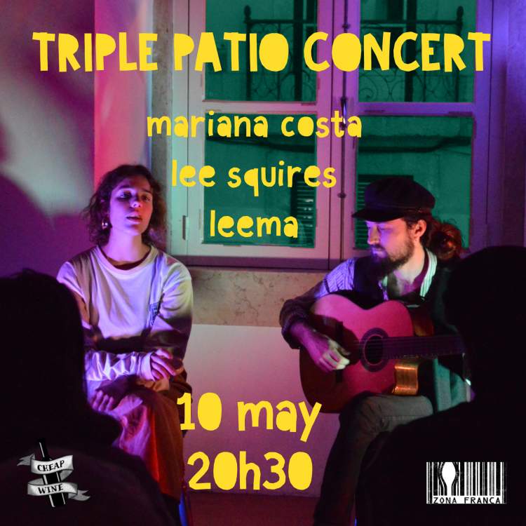 Triple Patio Concert - Lee, Mariana & Leema 