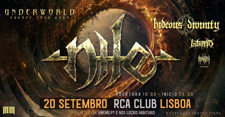 NILE - 'Underworld Tour 2024' - RCA Club Lisboa
