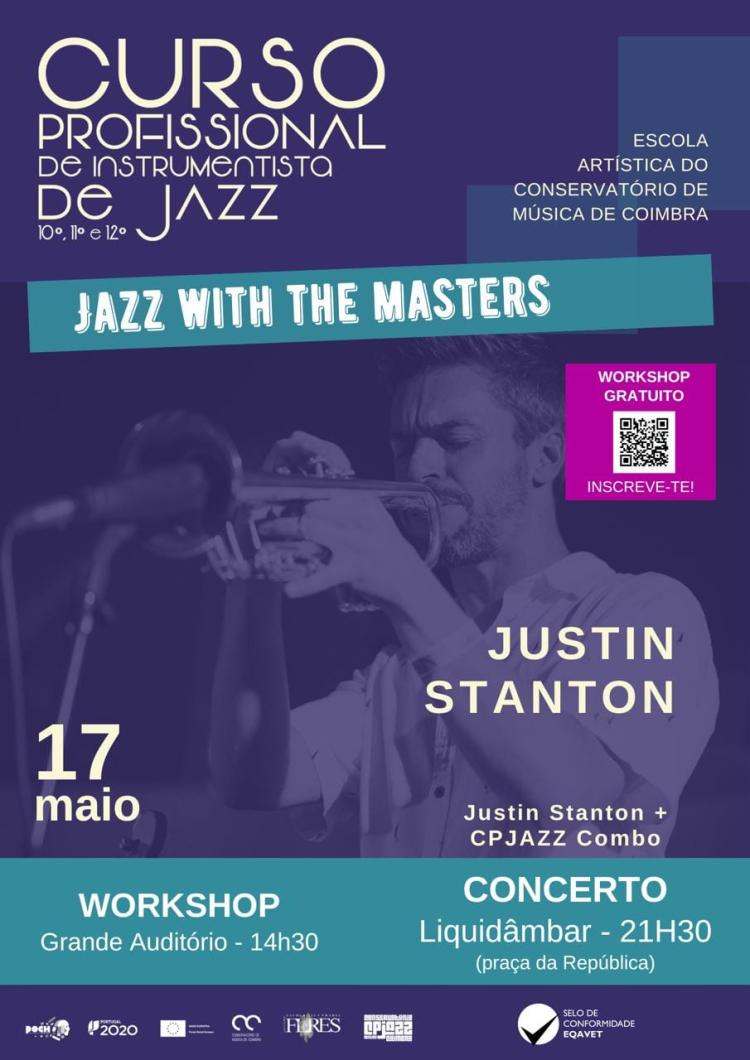 Jazz with the masters convida Justin Stanton