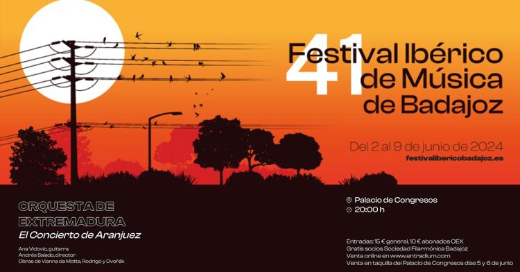 41 Festival Ibérico de Música de Badajoz