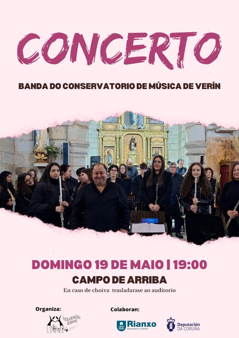 Concerto: Banda do conservatorio de música de Verín