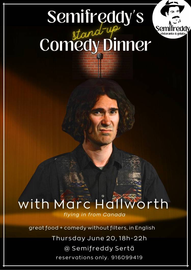 Semifreddy's Stand-Up Comedy Dinner - w/ Marc Hallworth