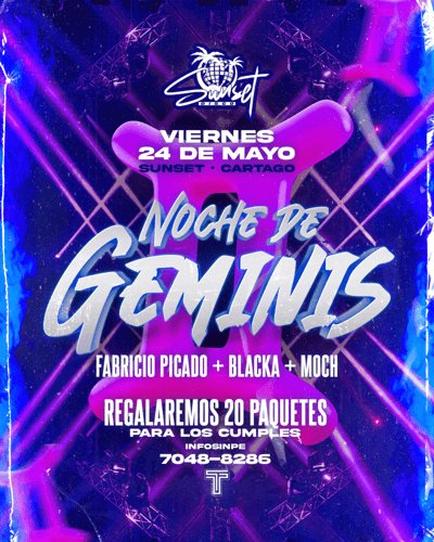 GEMINIS DAY - CARTAGO