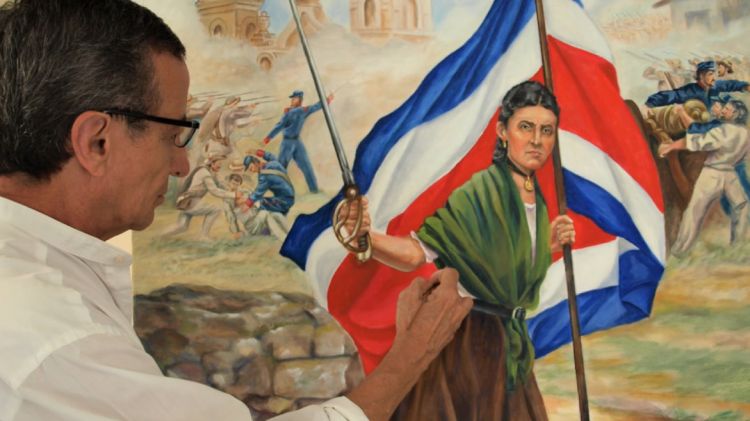 Clausura de la exposición: “Manuel Carranza Vargas: legado a la pintura histórica costarricense”