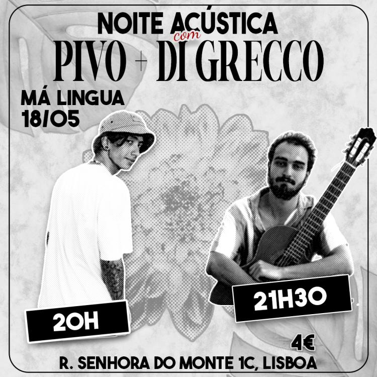 PIVO and Di Grecco At Má Lingua