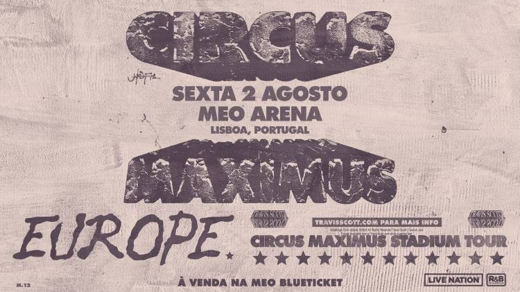 TRAVIS SCOTT - UTOPIA - CIRCUS MAXIMUS TOUR
