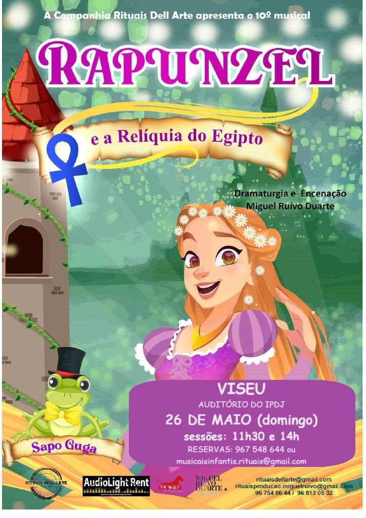 Musical Rapunzel em Viseu