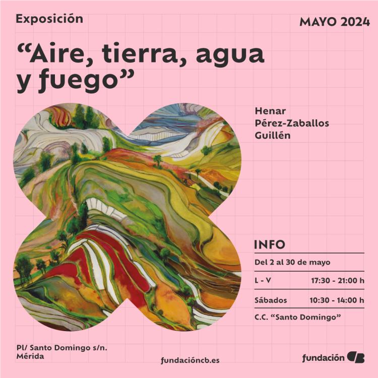 Exposición “Aire, tierra, agua y fuego” de Henar Pérez-Zaballos