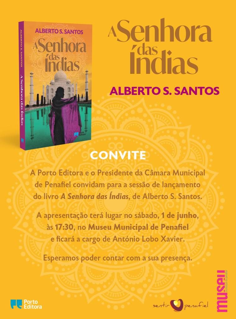 Lançamento do Livro: “Senhora das Índias”, de Alberto S. Santos