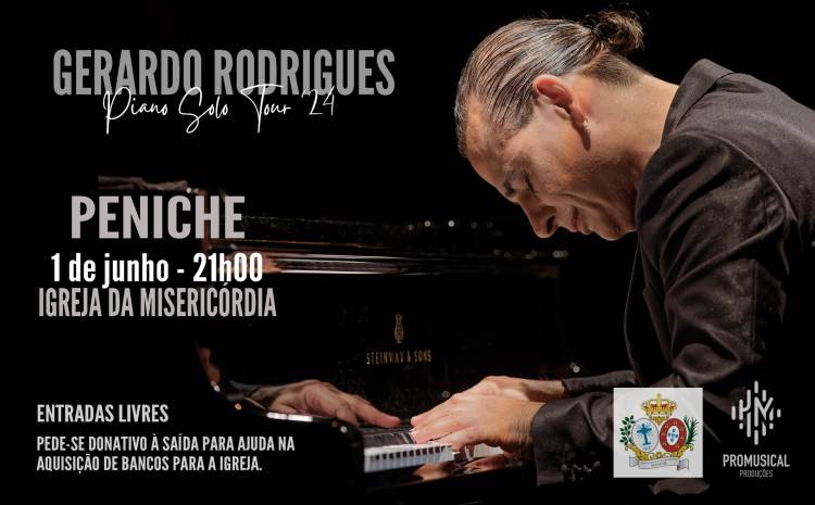 Gerardo Rodrigues - Piano Solo Tour '24 - Peniche