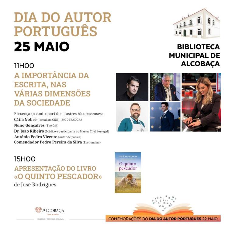 Dia do Autor Português || Mesa Redonda 'A importância da escrita nas várias dimensões da sociedade'