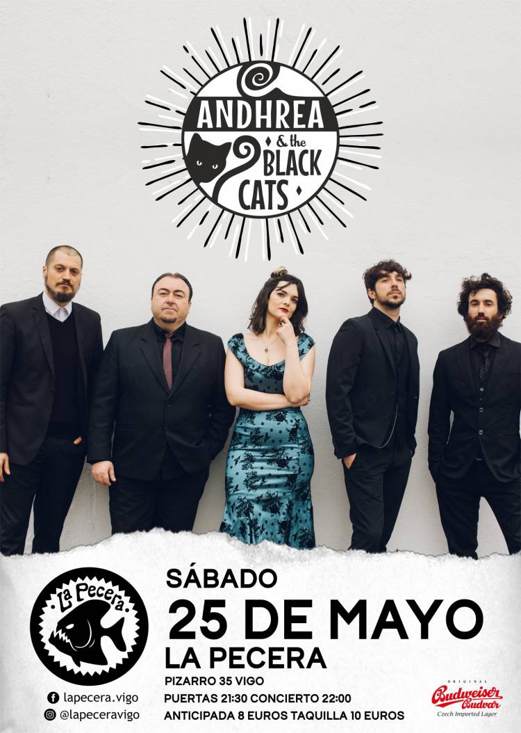 Andhrea and The Black Cats en Vigo