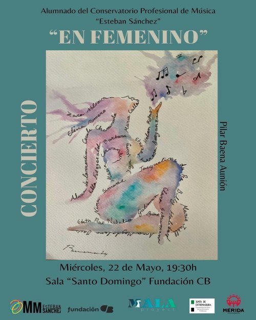 Concierto ‘En Femenino’ del Conservatorio Esteban Sánchez