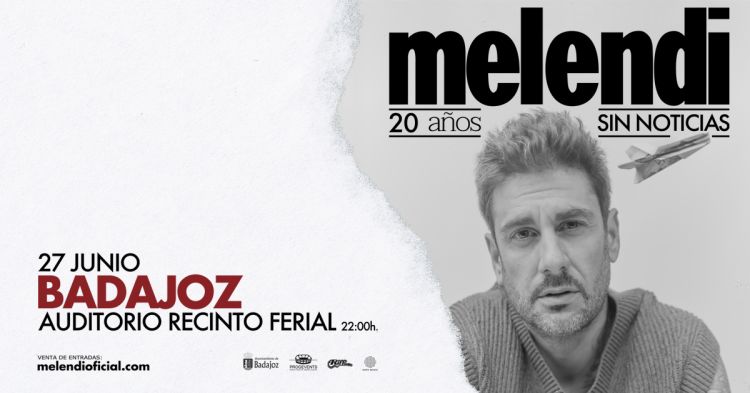 Melendi - 27 junio, Badajoz