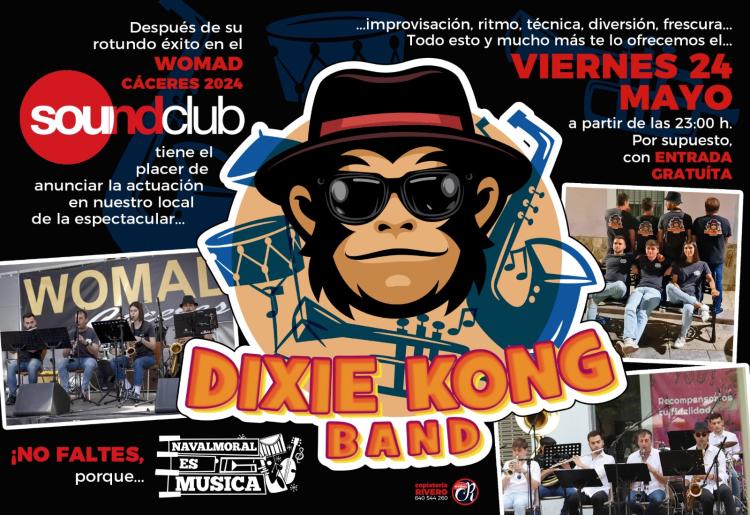 DIXIE KONG BAND , en directo en SoundClub Navalmoral.